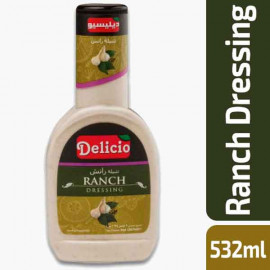 DELICIO RANCH DRESSING 532ML ديليسيو دراسينغ532مل