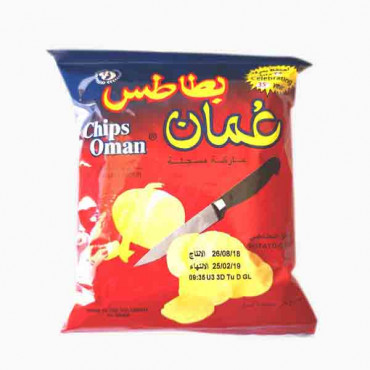 OMAN CHIPS 100GM بطاطس عمان 150جرام