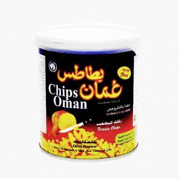 OMAN CHIPS CAN 37 GM بطاطس عمان 37جرام