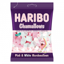 HARIBO CHAMALLOWS PINK&WHITE 70Gشاملوس هاريبو70جرام